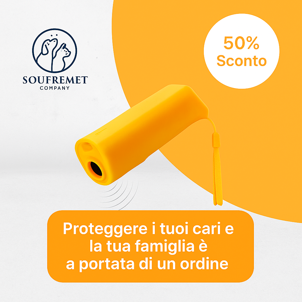 Repellente per cani ad ultrasuoni