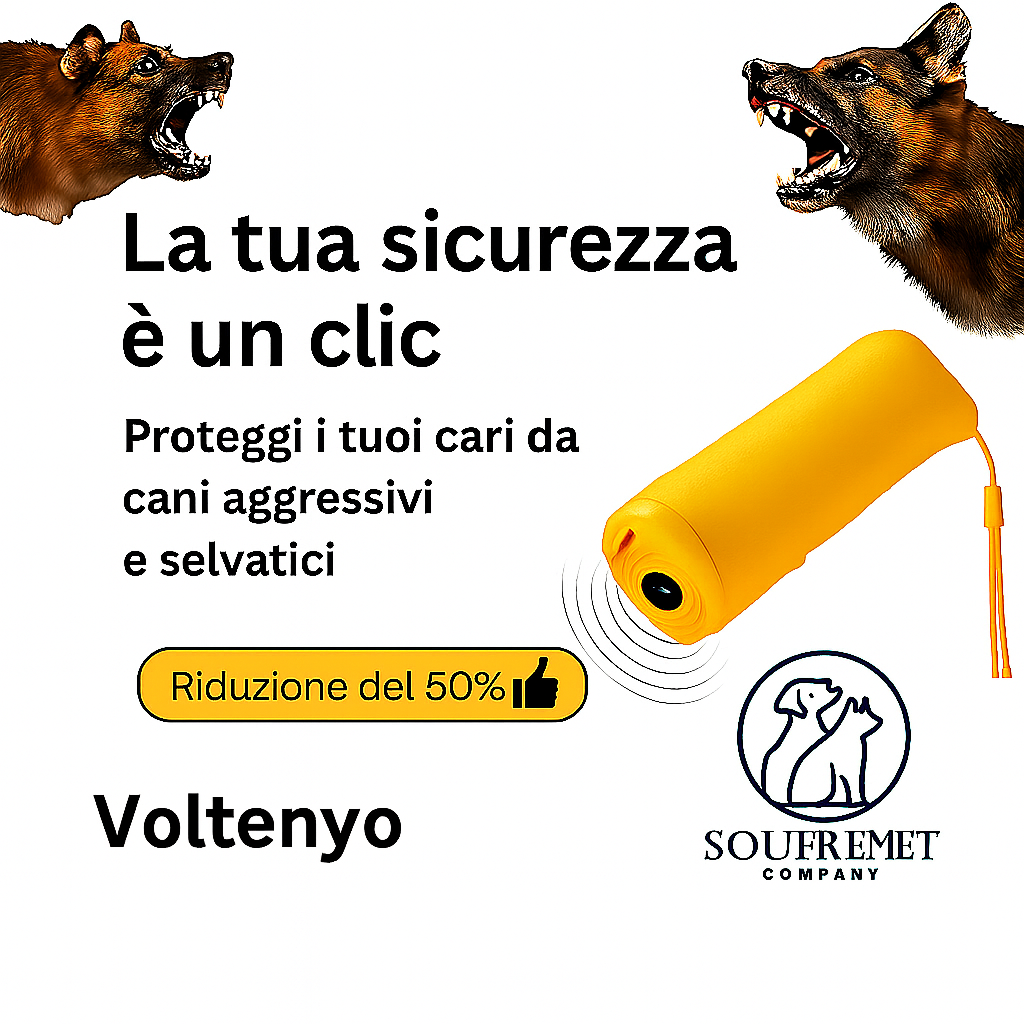 Repellente per cani ad ultrasuoni