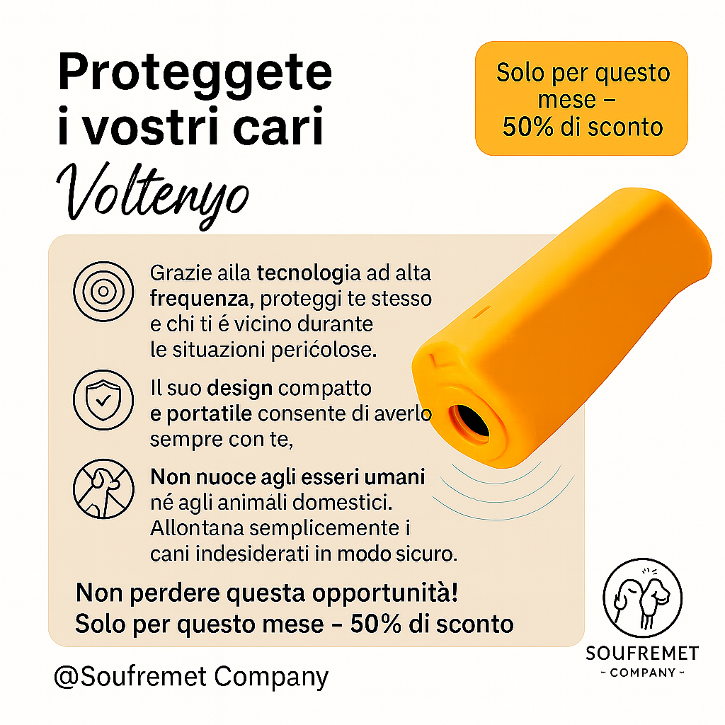 Repellente per cani ad ultrasuoni