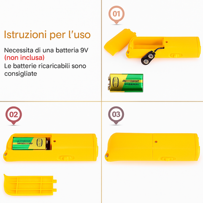 Repellente per cani ad ultrasuoni